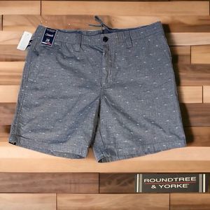 ⭐️ Roundtree & Yourke Flat Front Classic Fit 7” Inseam Size 38